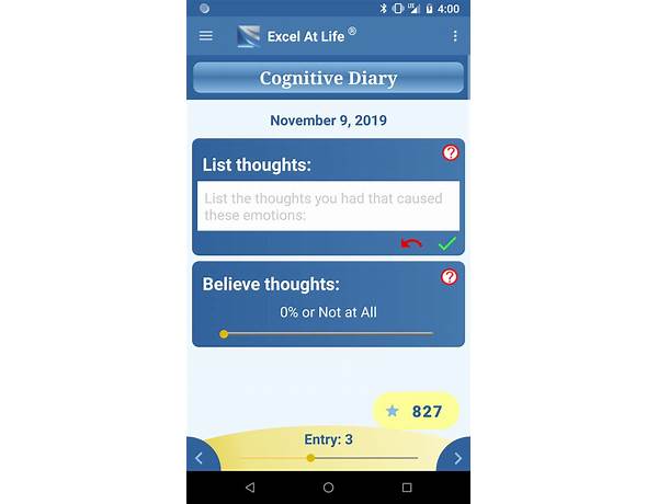 Cognitive Diary CBT Self-Help for Android - Download the APK from Habererciyes
